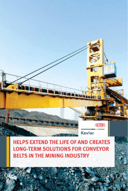 Helps extend tHe life of and creates long-term solutions for conveyor