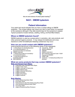 NA31:  Patient Information