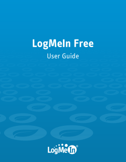 LogMeIn Free User Guide