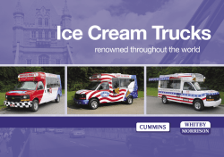 Ice Cream Trucks renowned throughout the world
