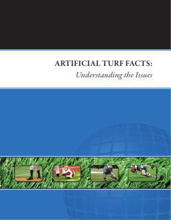 ARTIFICIAL TURF FACTS: Understanding the Issues