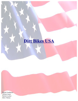 Dirt Bikes USA Daniel Fendlason Allison Lauer Patrick Leclair