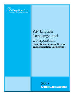 2008 AP English