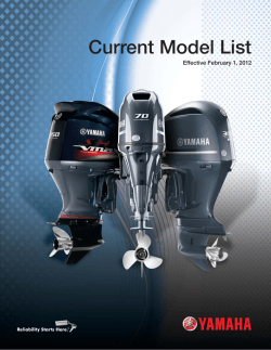 Current Model List Effective February 1, 2012 Revised 10/4/2010