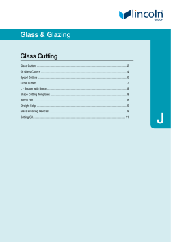 Glass &amp; Glazing Glass Cutting