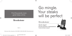 Go mingle. Your steaks will be perfect Find thousands more