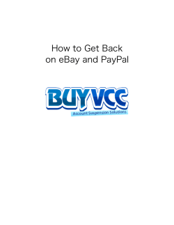 How to Get Back on eBay and PayPal