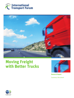 Moving Freight with Better Trucks  Research Report