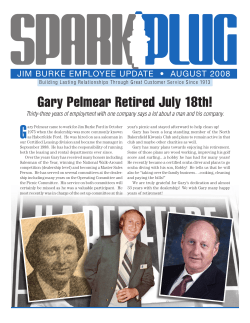 G Gary Pelmear Retired July 18th!