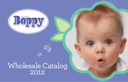 Wholesale Catalog 2012