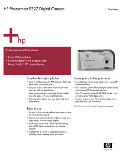hp HP Photosmart E327 Digital Camera