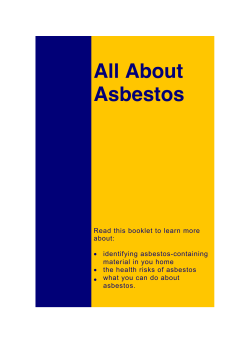 All About Asbestos