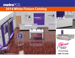 2014 White Fixture Catalog (586) 772-4225  23001 W. Industrial Drive