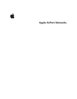 Apple AirPort Networks