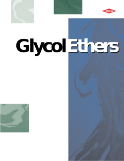 Glycol Ethers 1