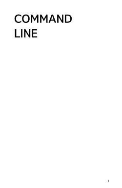COMMAND LINE 1