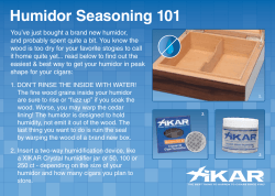 Humidor Seasoning 101