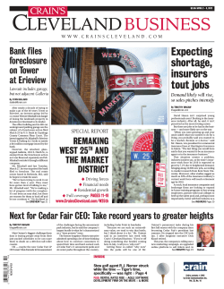 Bank files foreclosure on Tower at Erieview
