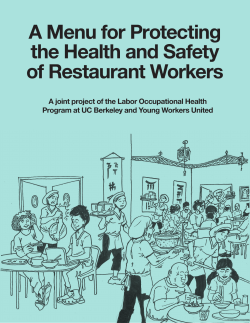 A Menu for Protecting the Health and Safety of Restaurant Workers