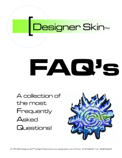 Designer Skin  F A