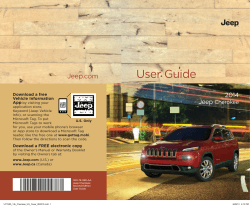 User Guide Jeep.com 2014 Jeep