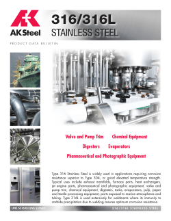 316/316L  STAINLESS STEEL