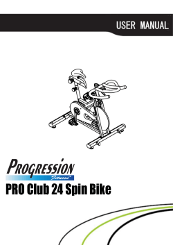 PRO Club 24 Spin Bike