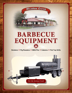 BarBecue equipment For the Serious Cook