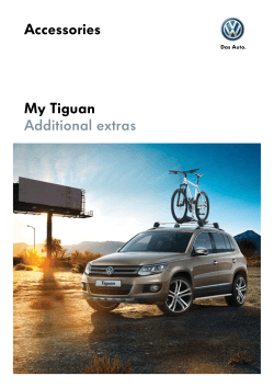 Accessories My Tiguan Additional extras