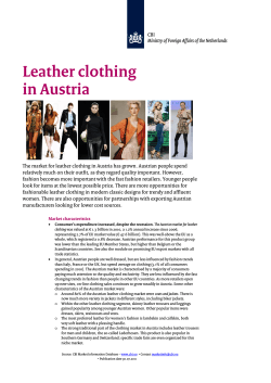 Leather clothing in Austria