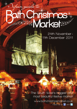 Your guide to 24th November 11th December 2011 The South West’s biggest and