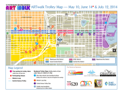 ARTwalk Trolley Map &mdash; May 10, June 14  &amp;...