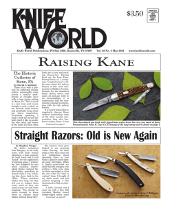 Raising Kane The Historic Cutleries of