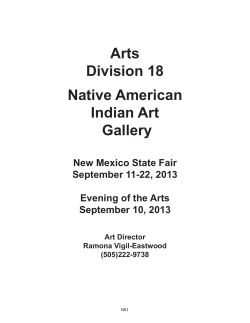 Arts Division 18 Native American Indian Art