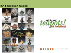 2014 exhibition catalog