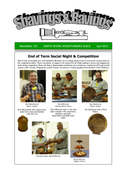 End of Term Social Night &amp; Competition Newsletter 153 2013