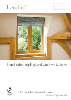 Ecoplus Handcrafted triple glazed windows &amp; doors 3 for beautiful, sustainable homes