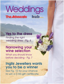 Weddings Yes to the dress Narrowing your wine selection