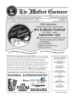 50 Art &amp; Music Festival September 29th