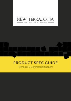 PRODUCT  SPEC GUIDE Technical &amp; Commercial Support
