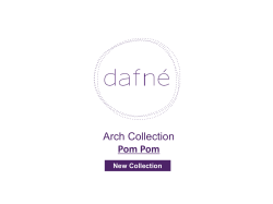 Arch Collection Pom Pom New Collection