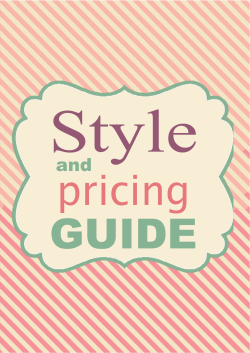 Style  pricing GUIDE