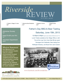Riverside REVIEW Father’s Day BBQ &amp; Beer Tasting Saturday, June 15th, 2013