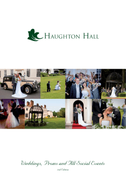 H Weddings, Proms and All Social Events AUGHTON ALL