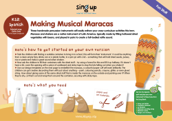 Making Musical Maracas