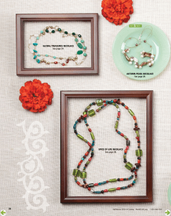 GLOBAL TREASURES NECKLACE AUTUMN PEARL NECKLACE SPICE OF LIFE NECKLACE 26