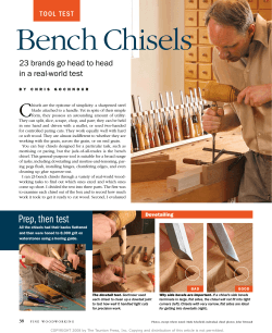 Bench Chisels C 23 brands go head to head in a real-world test
