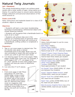 Natural Twig Journals