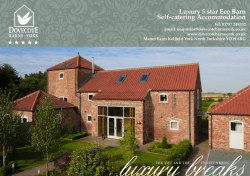 Luxury  5  star  Eco  Barn Self-catering Accommodation