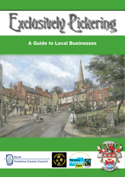 Exclusively Pickering A Guide to Local Businesses